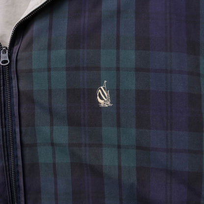 Nautica Reversible Plaid Harrington Jacket - 90s (L)