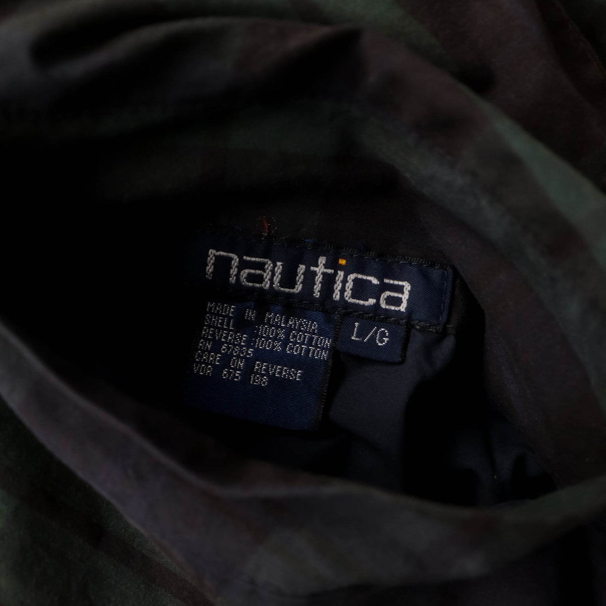 Nautica Reversible Plaid Harrington Jacket - 90s (L)