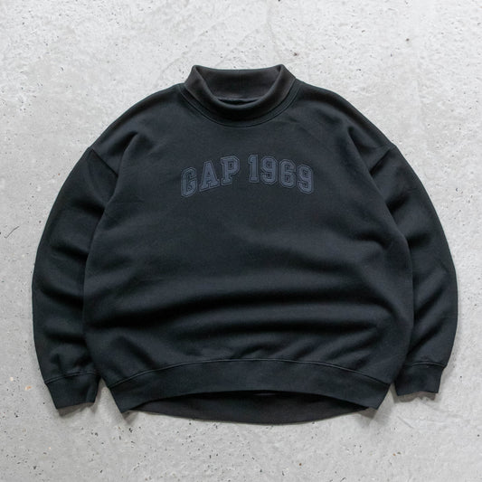 GAP Spellout Turtleneck Sweatshirt - 2000s (M)