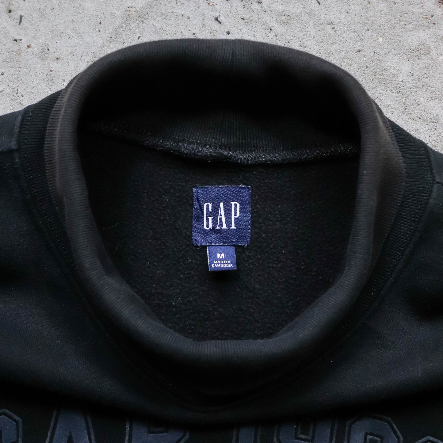 GAP Spellout Turtleneck Sweatshirt - 2000s (M)