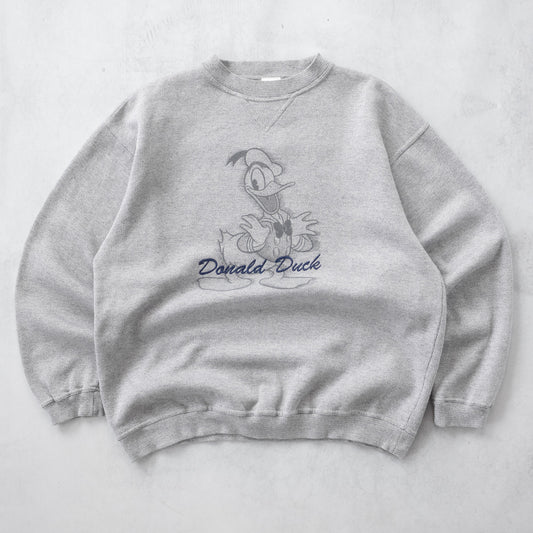 Vintage 90s Donald Duck Disney Sweatshirt - L