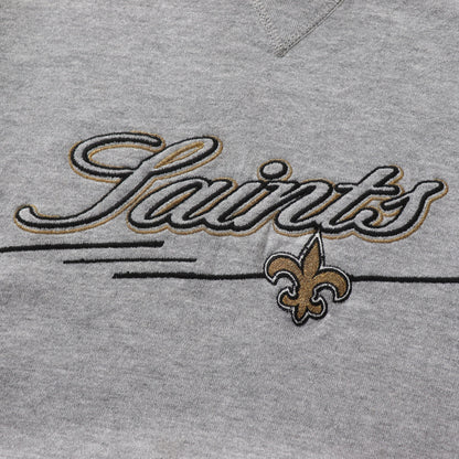 Vintage 90s New Orleans Saints NFL Sweatshirt - L