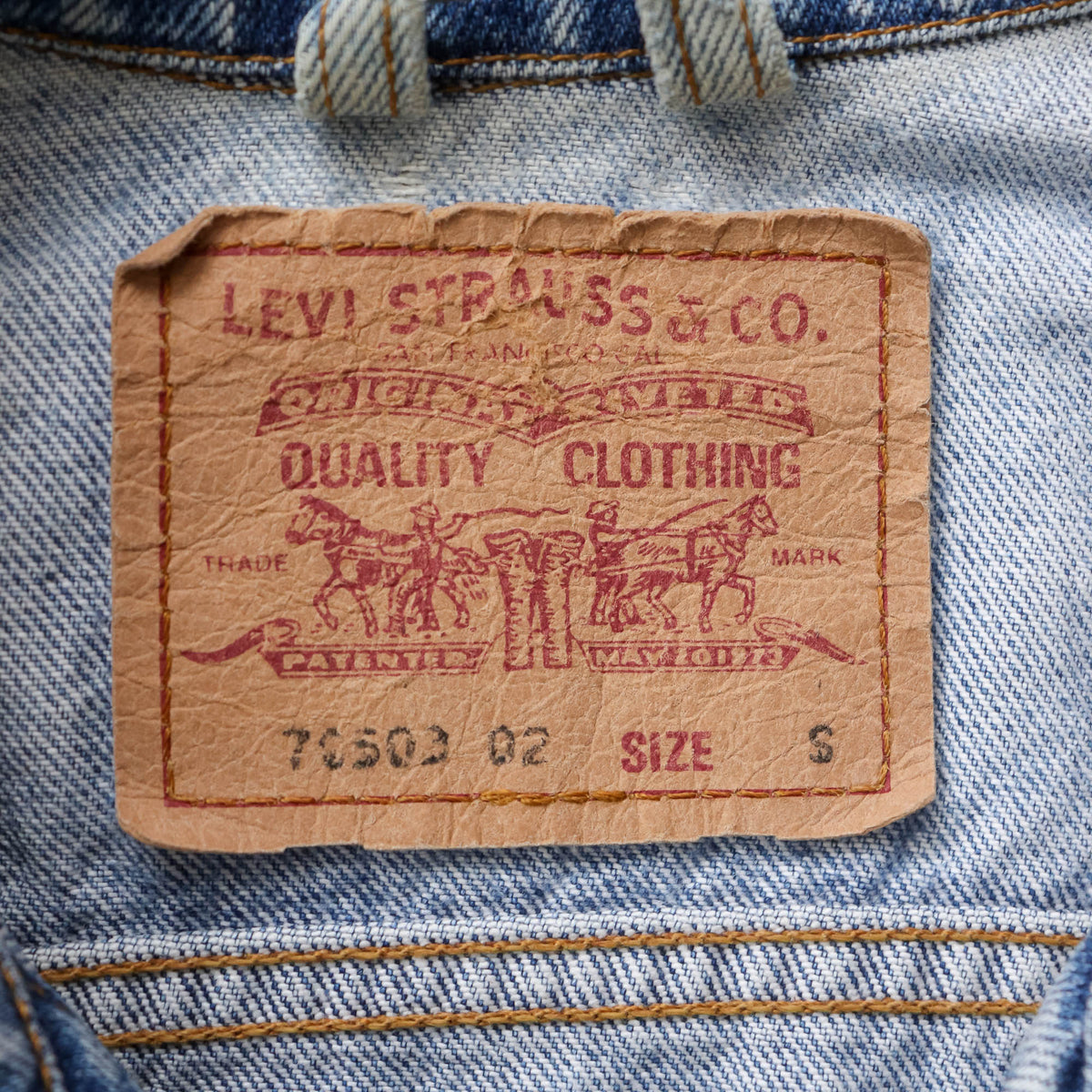 Levi's Type 3 Denim Trucker Jacket - 90s (S)
