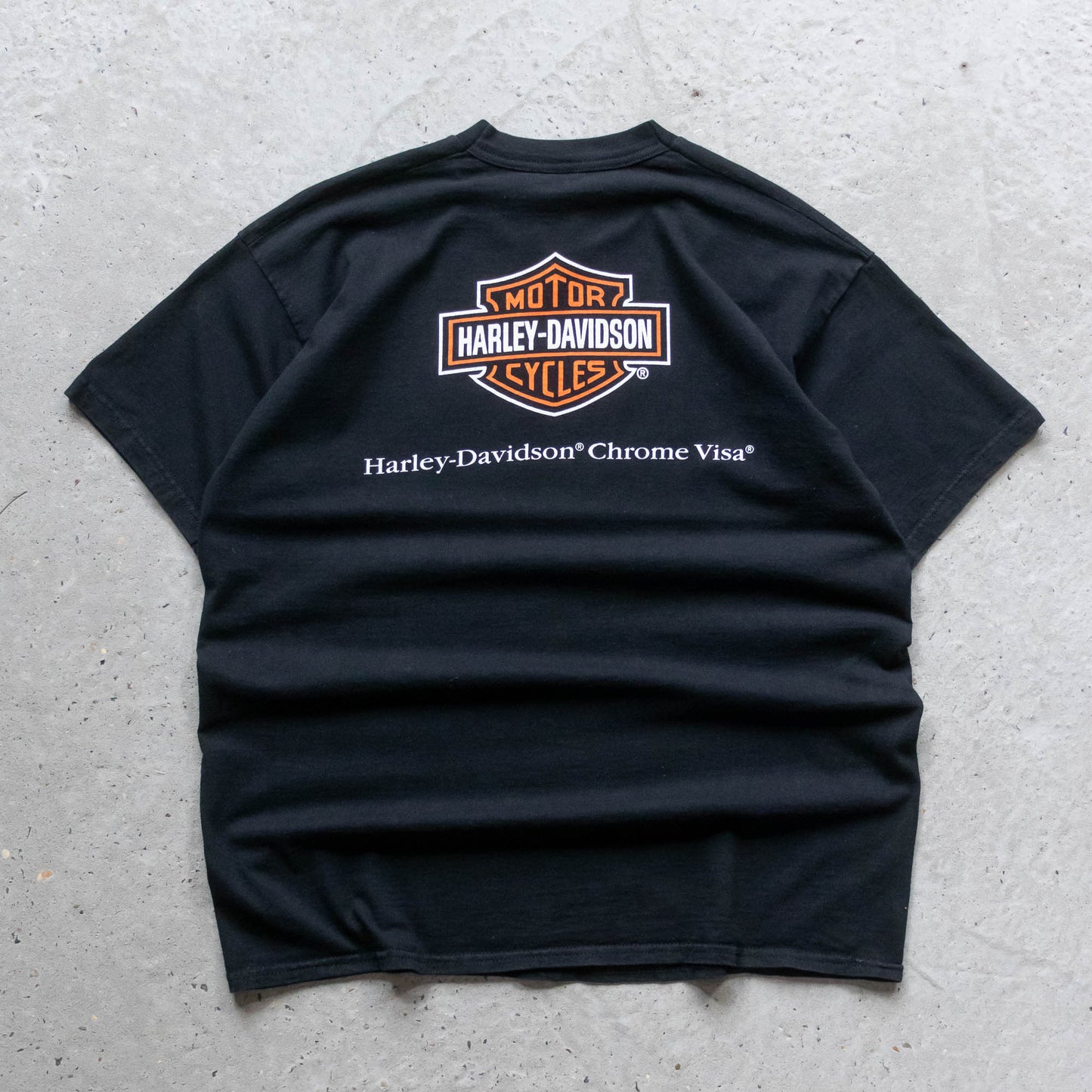 Harley Davidson Chrome Visa Tee - 90s (XL)