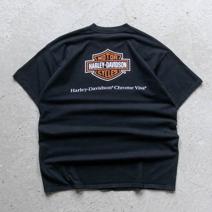 Harley Davidson Chrome Visa Tee - 90s (XL)
