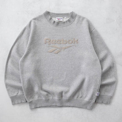 Vintage 90s Reebok Embroidered Sweatshirt - L