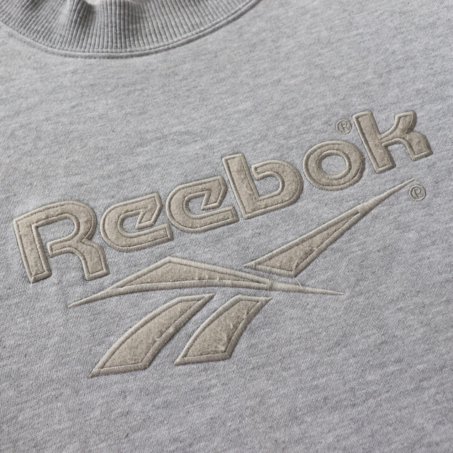 Vintage 90s Reebok Embroidered Sweatshirt - L
