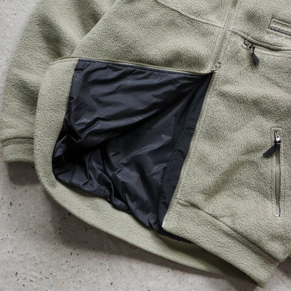 Kathmandu Eco-Fleece Quilted Jacket - 90s (L)