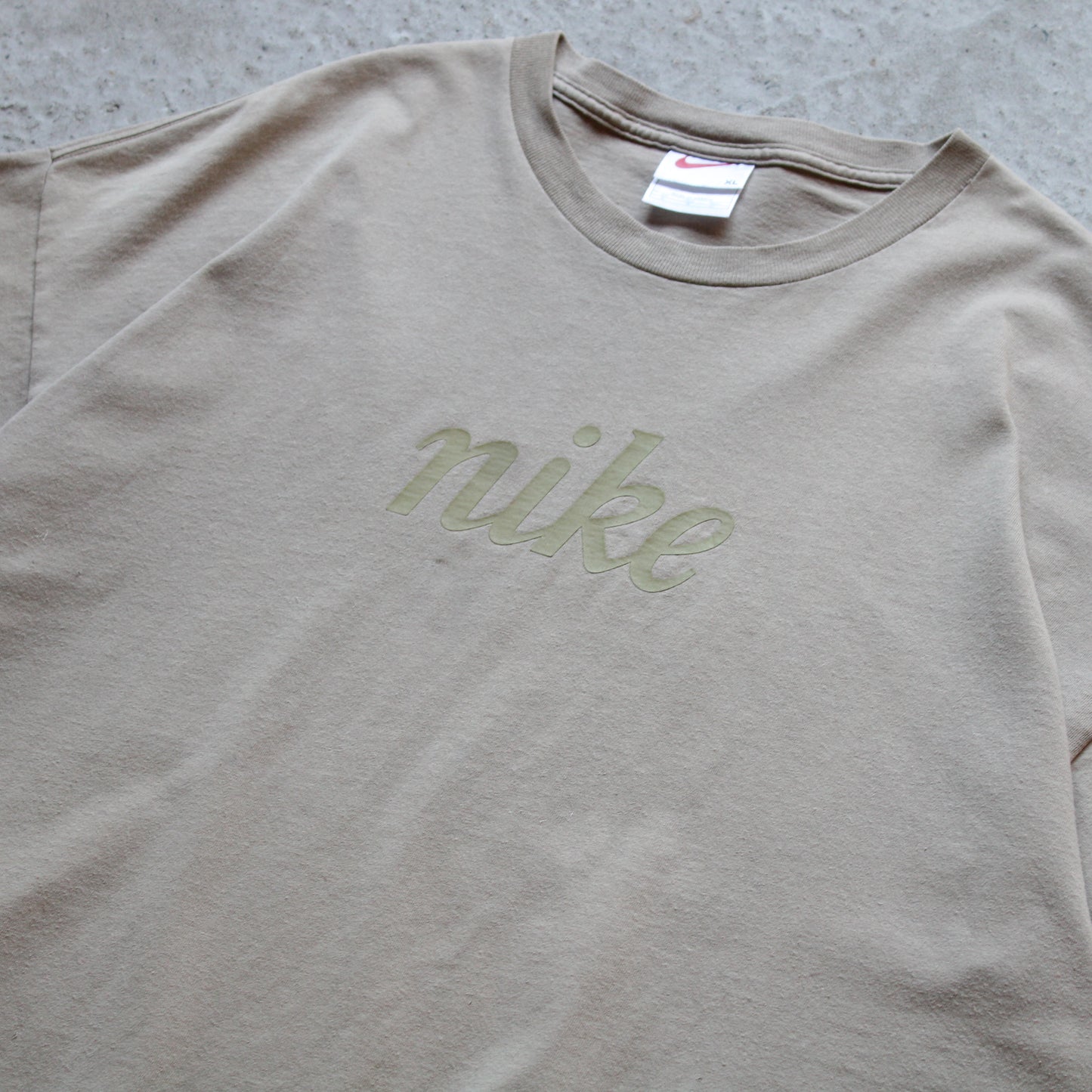 Vintage 90s Nike Spellout Tee - XL