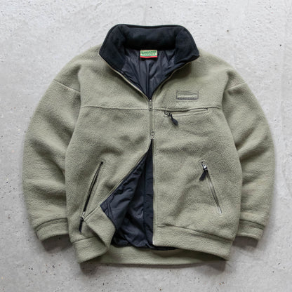Kathmandu Eco-Fleece Quilted Jacket - 90s (L)