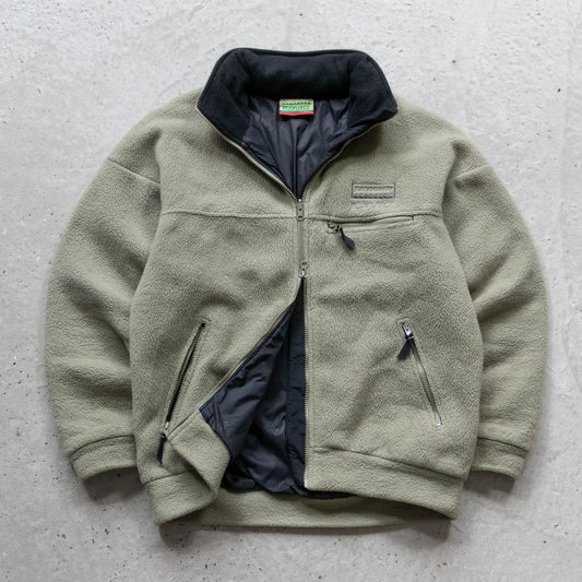 Kathmandu Eco-Fleece Quilted Jacket - 90s (L)