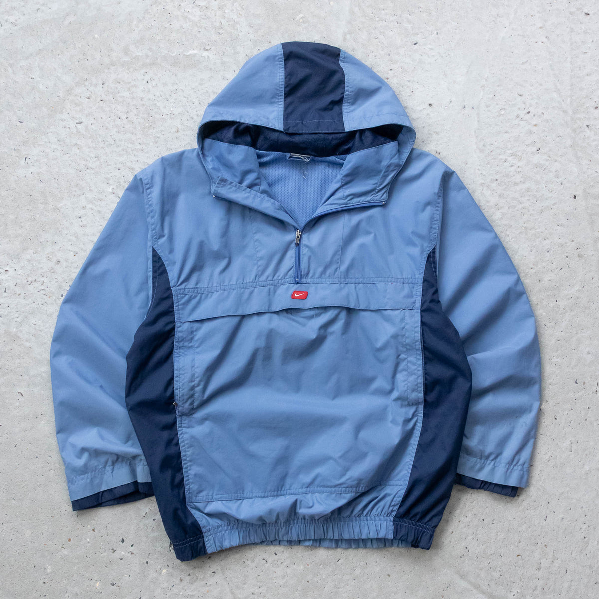 Nike Two-Tone 1/4 Zip Windbreaker Jacket - 2000s (S)