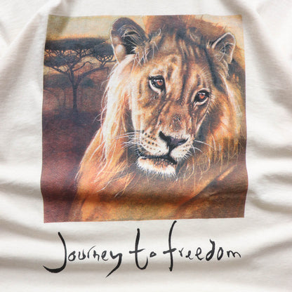 Born Free Foundation Lion Wildlife Tee - 90s (XL)