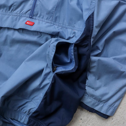 Nike Two-Tone 1/4 Zip Windbreaker Jacket - 2000s (S)
