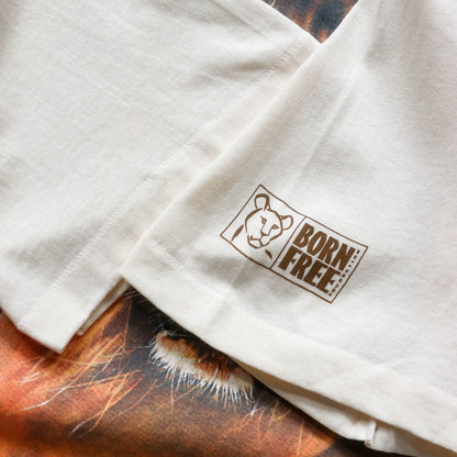Born Free Foundation Lion Wildlife Tee - 90s (XL)