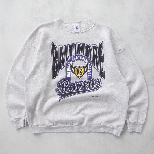 Vintage 90s Baltimore Ravens NFL Sweatshirt - XL