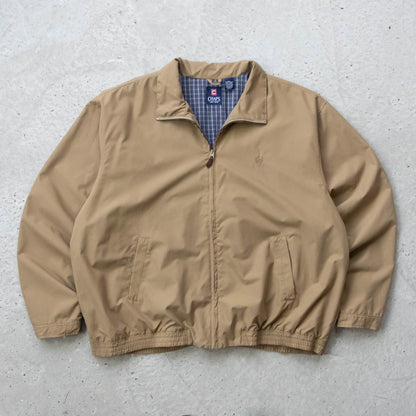 Chaps Ralph Lauren Plaid Lined Harrington Jacket - 2000s (XXL)