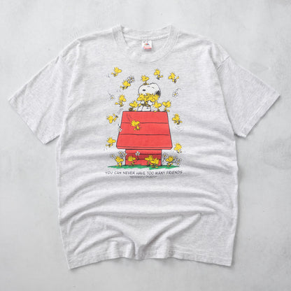 Vintage 90s Snoopy & Friends Peanuts Tee - XL