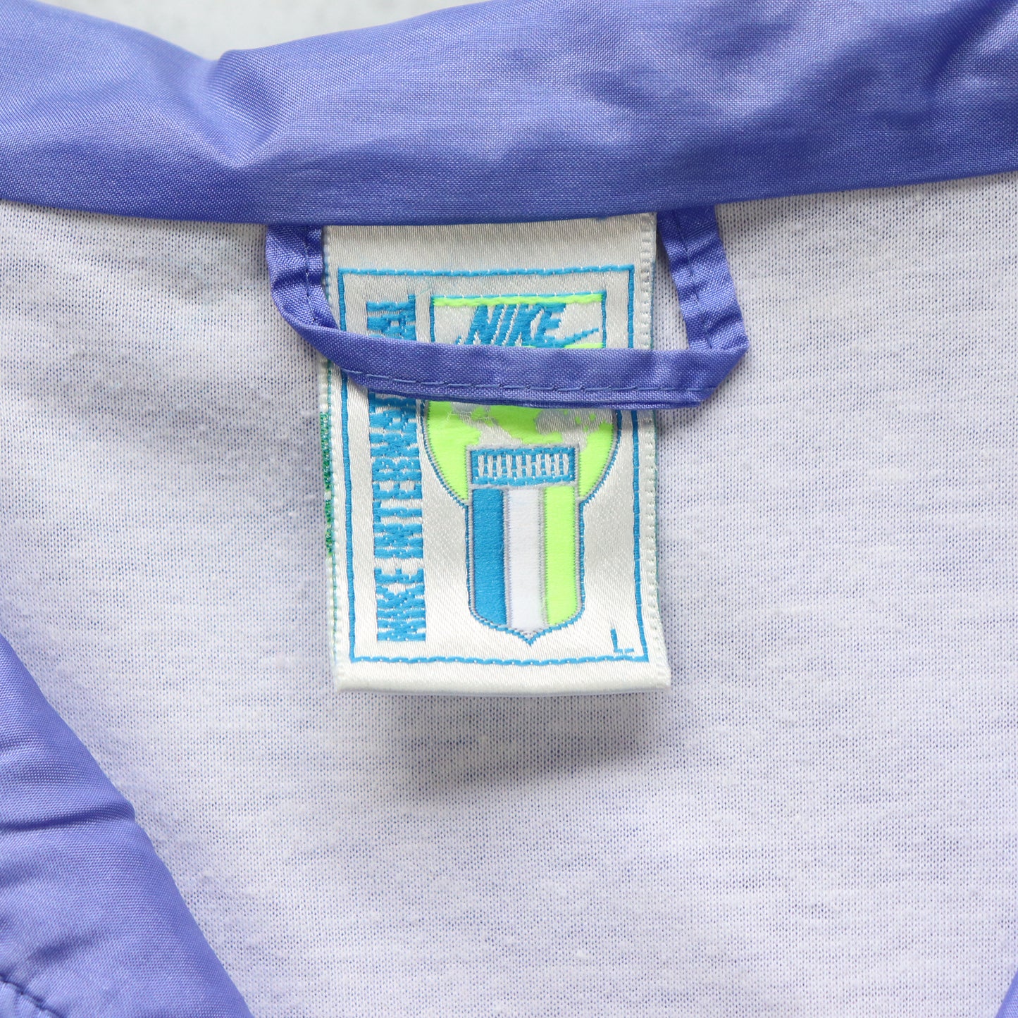 Vintage 80s Nike International Nylon Track Jacket - L
