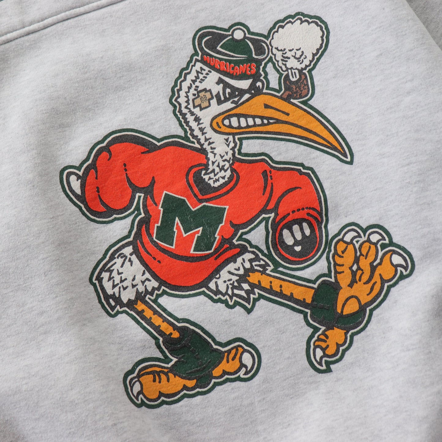 Vintage 90s Miami Hurricanes NCAA Sweatshirt - L