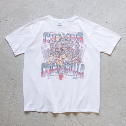 Vintage 1991 Chicago Bulls NBA Champions Tee - L