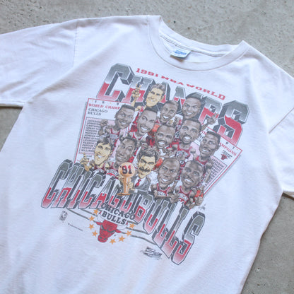 Vintage 1991 Chicago Bulls NBA Champions Tee - L