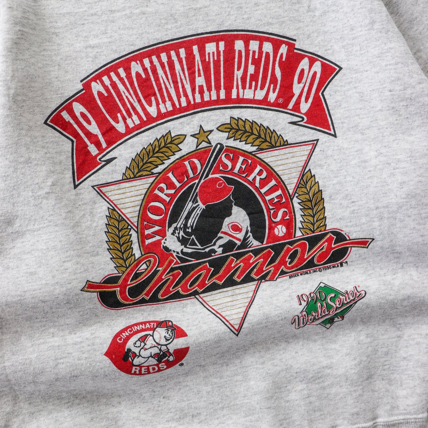 Vintage Cincinatti Reds 1990 MLB Champions Sweatshirt - L