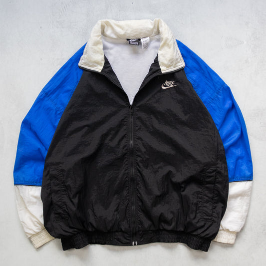Vintage 90s Nike Champs Sports Nylon Track Jacket - XL