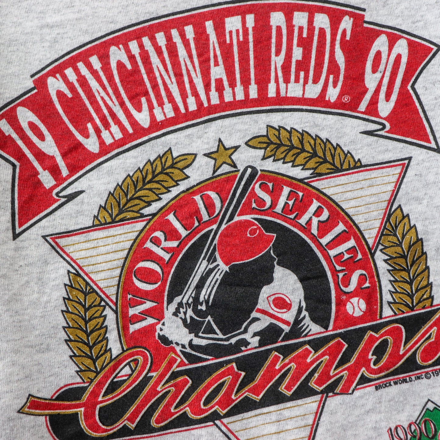 Vintage Cincinatti Reds 1990 MLB Champions Sweatshirt - L
