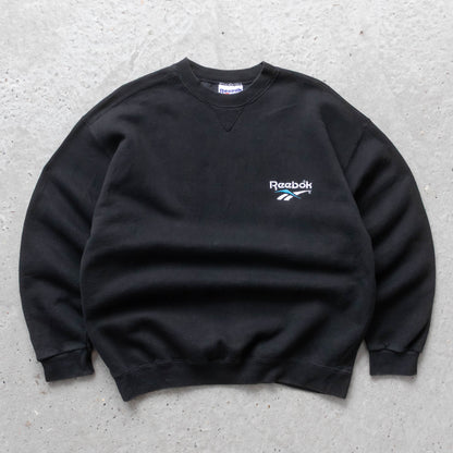Reebok Embroidered Logo Sweatshirt - 90s (M)