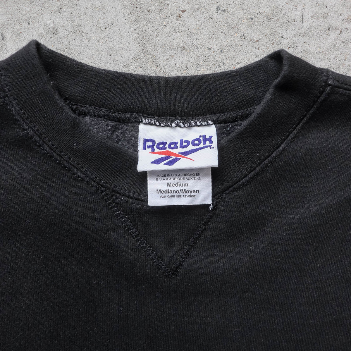 Reebok Embroidered Logo Sweatshirt - 90s (M)