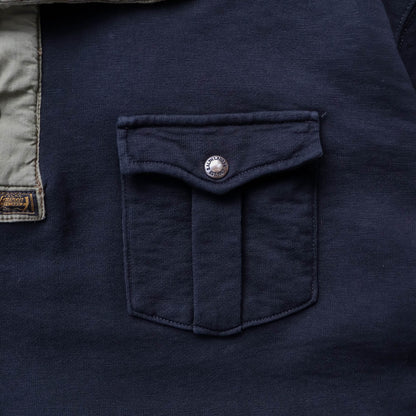 Polo Ralph Lauren 1/4 Zip Utility Sweatshirt - 90s (XL)