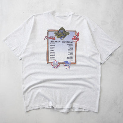 Vintage Braves vs Indians 1995 MLB World Series Tee - XL