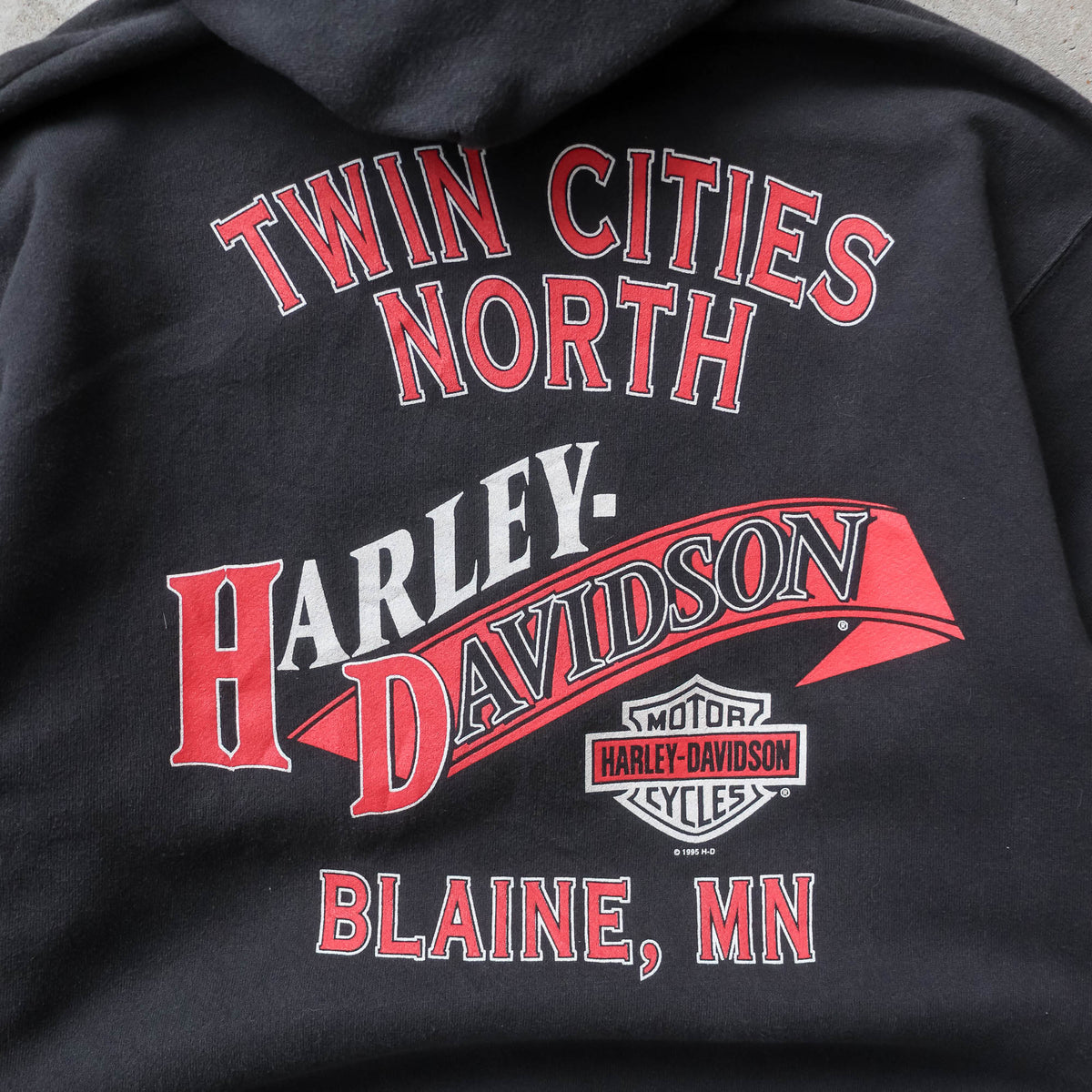 Harley Davidson Twin Cities Hoodie - 1995 (M)