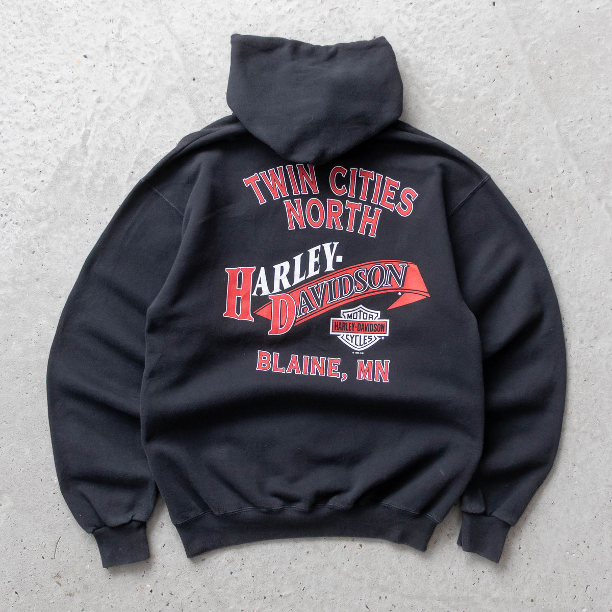 Harley Davidson Twin Cities Hoodie - 1995 (M)