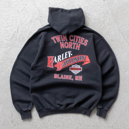 Harley Davidson Twin Cities Hoodie - 1995 (M)