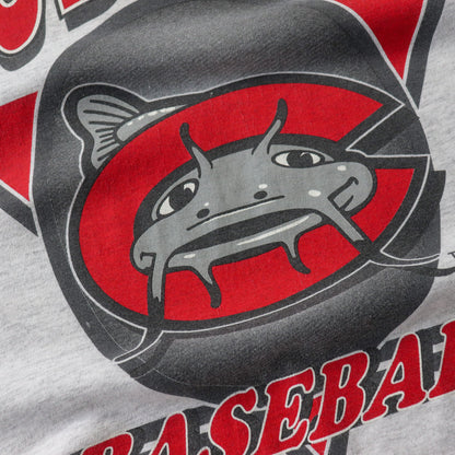 Vintage 90s Carolina Mudcats Baseball Tee - XL