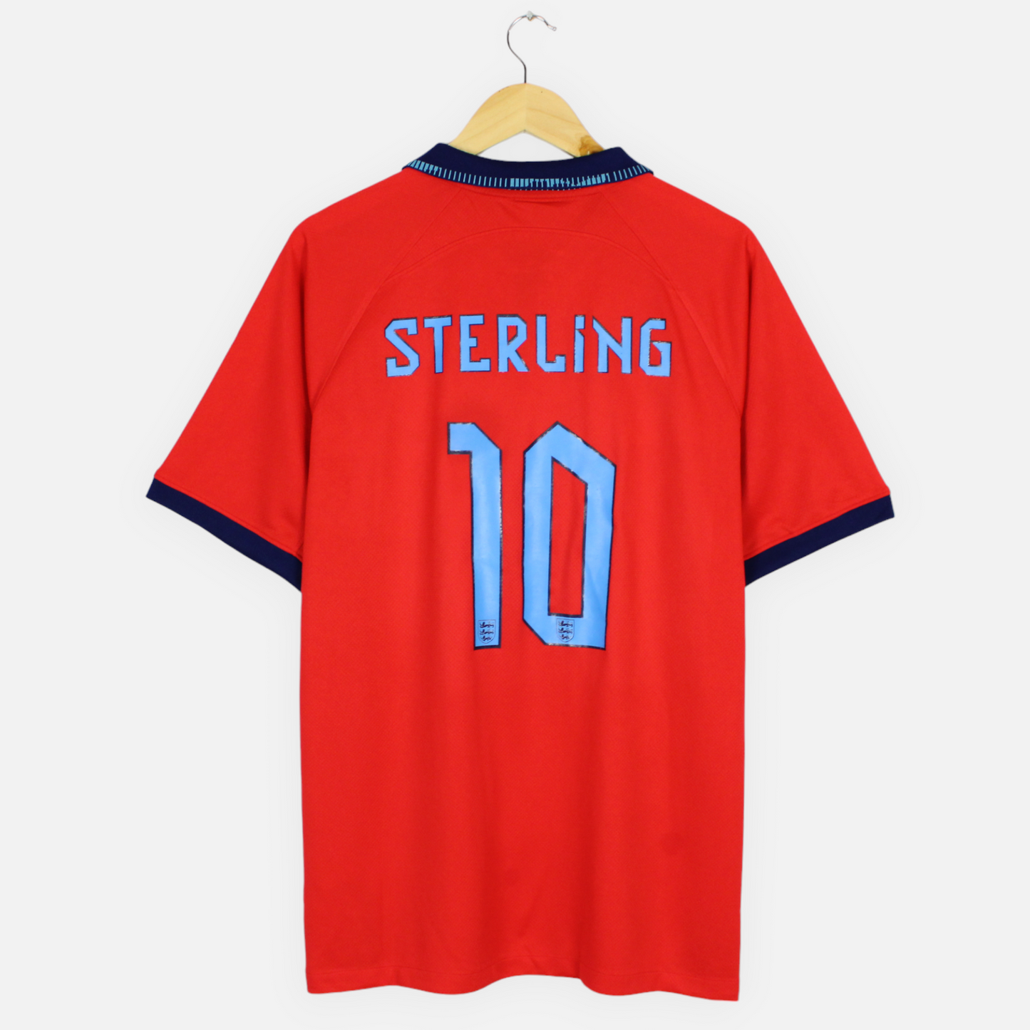 England 2022/23 Away #10 Sterling Nike Jersey - XXL