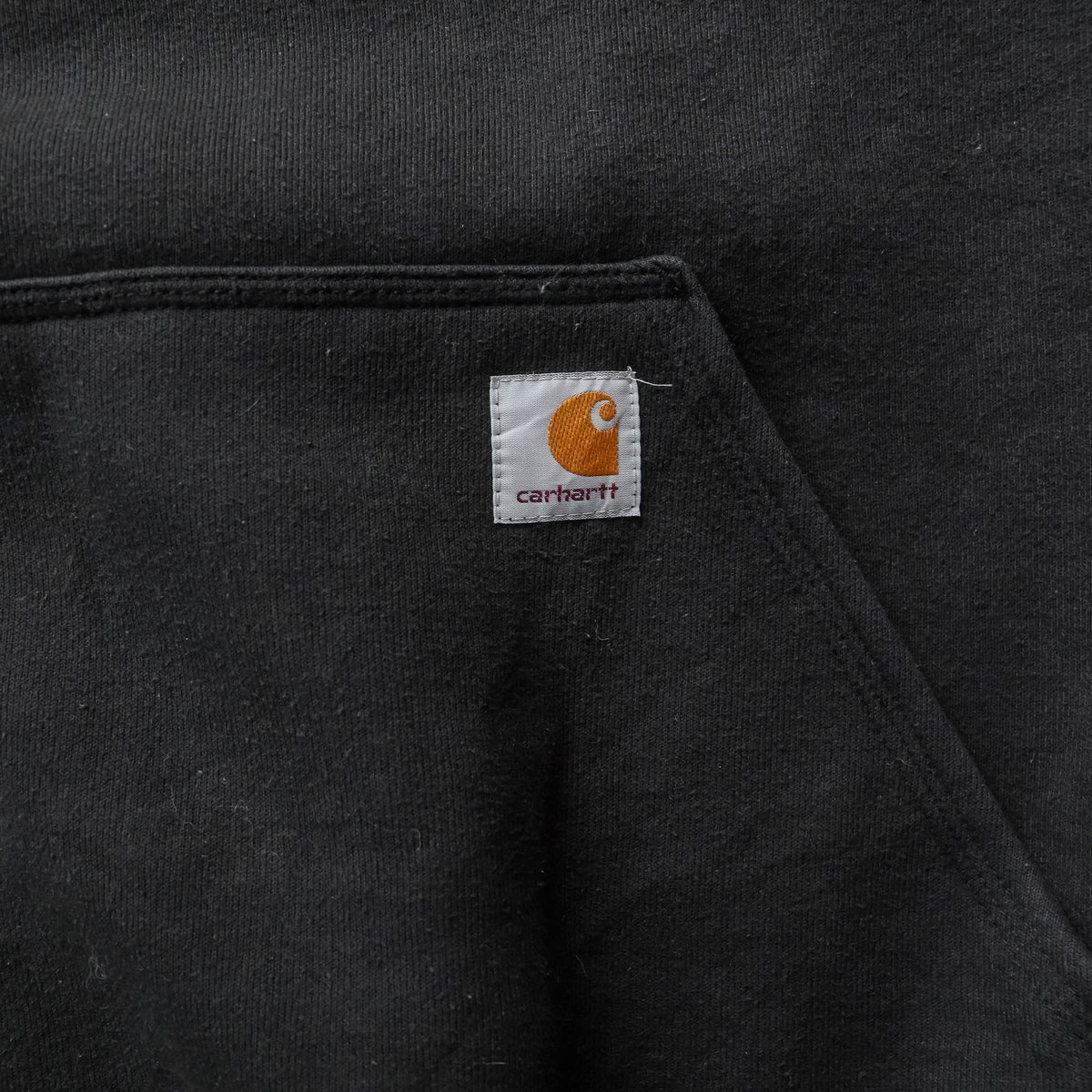 Carhartt Logo Patch Spellout Hoodie - 2000s (XL)
