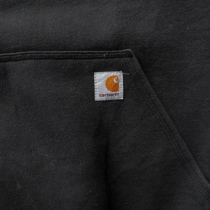 Carhartt Logo Patch Spellout Hoodie - 2000s (XL)
