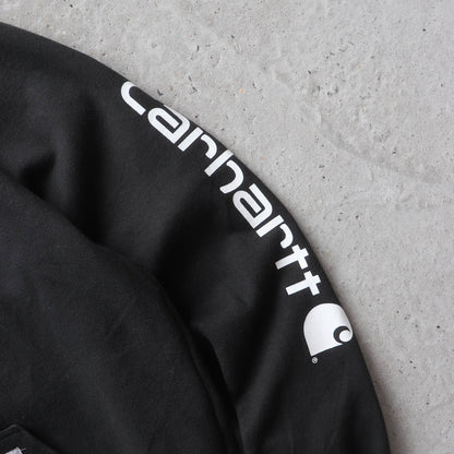 Carhartt Logo Patch Spellout Hoodie - 2000s (XL)