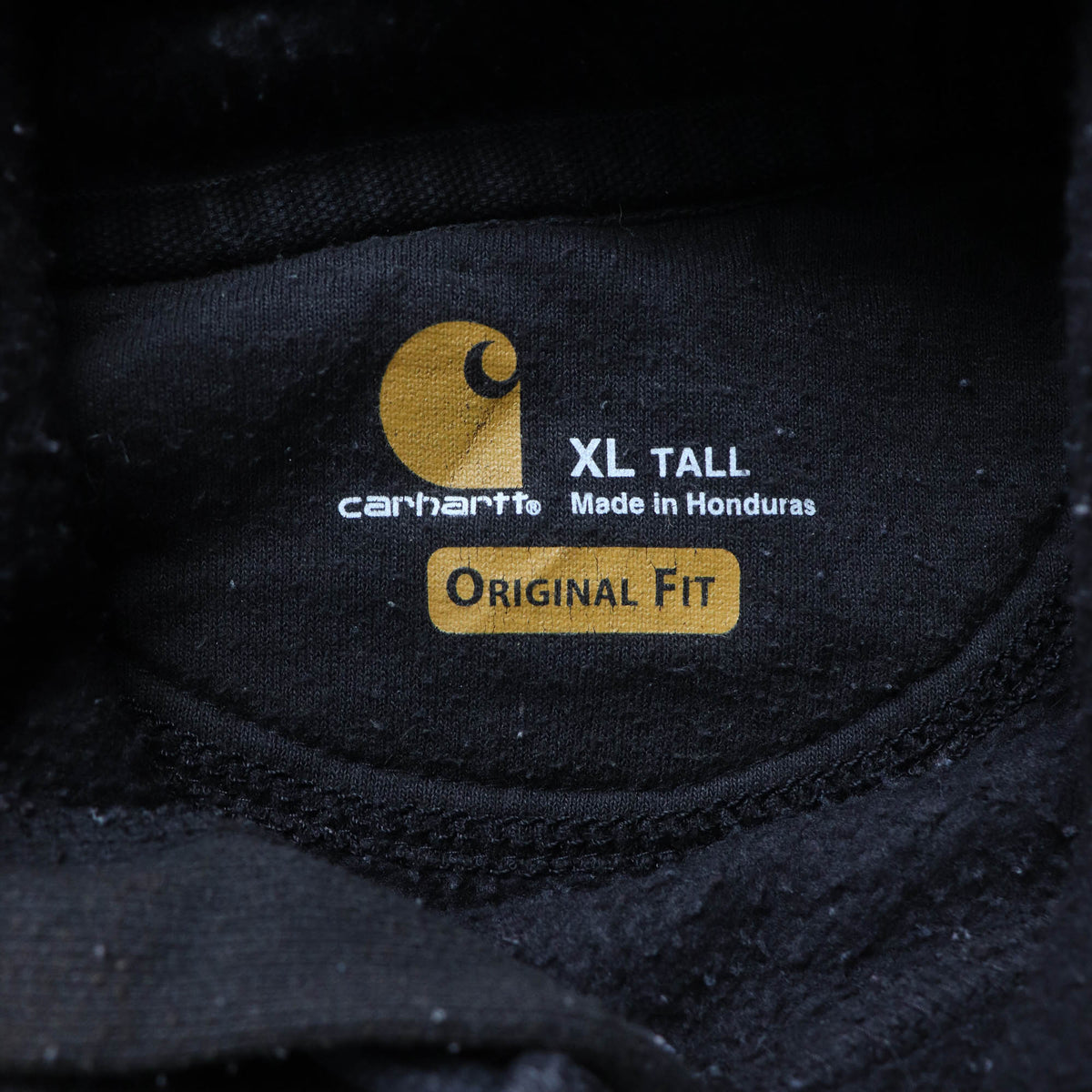 Carhartt Logo Patch Spellout Hoodie - 2000s (XL)