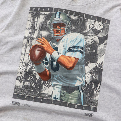 Vintage 90s Troy Aikman Dallas Cowboys NFL Tee - XL