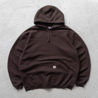 Carhartt Logo Patch Hoodie - 2000s (XXL)