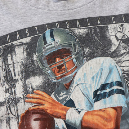 Vintage 90s Troy Aikman Dallas Cowboys NFL Tee - XL