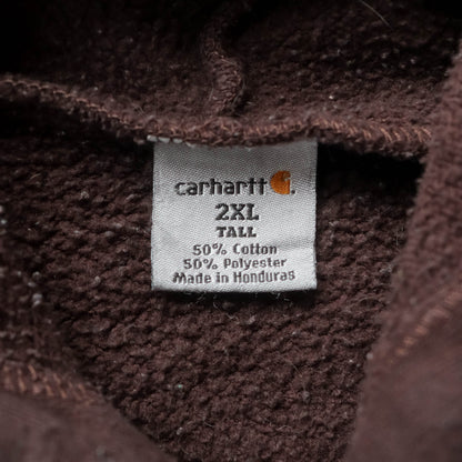 Carhartt Logo Patch Hoodie - 2000s (XXL)