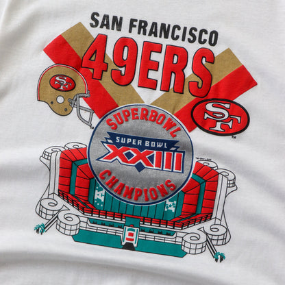 Vintage San Francisco 49ers 1988 NFL Champions Tee - M