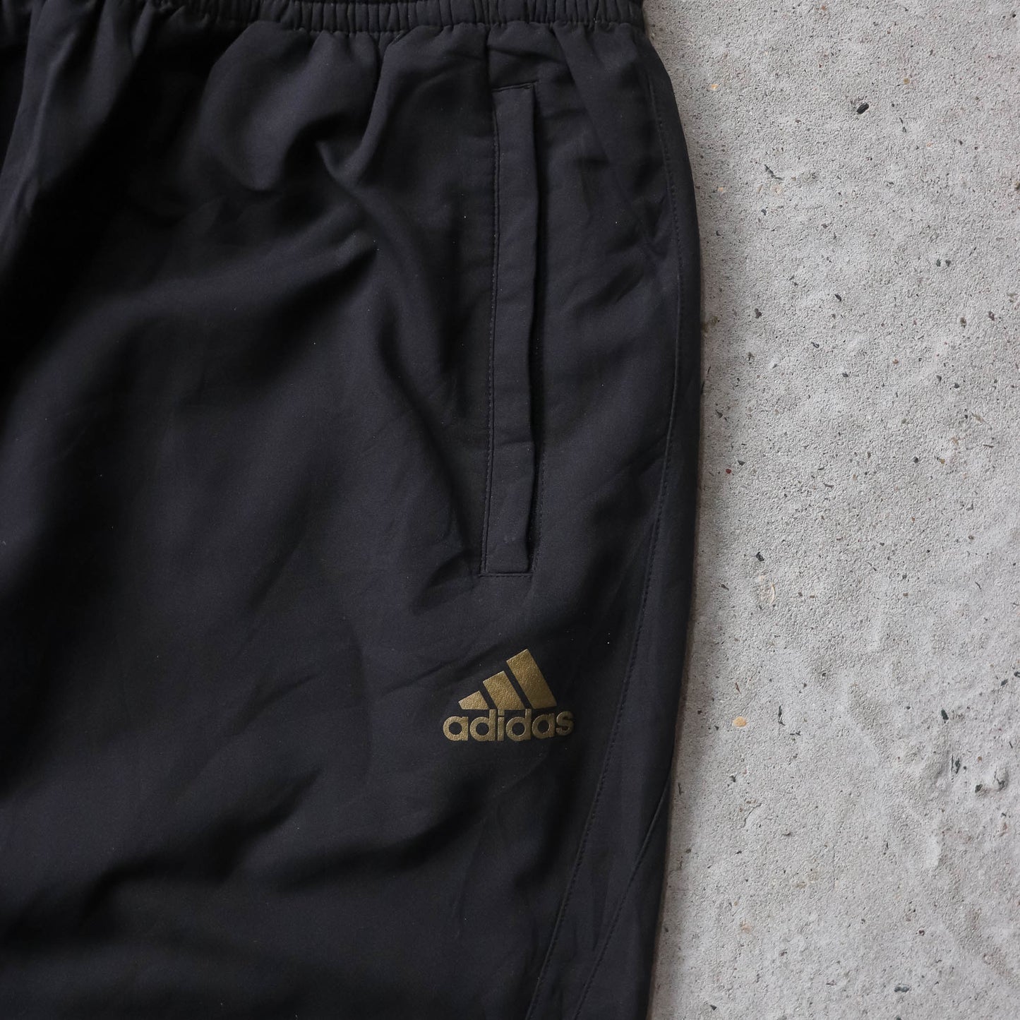 Adidas Wide Leg Track Pants - 90s (M)