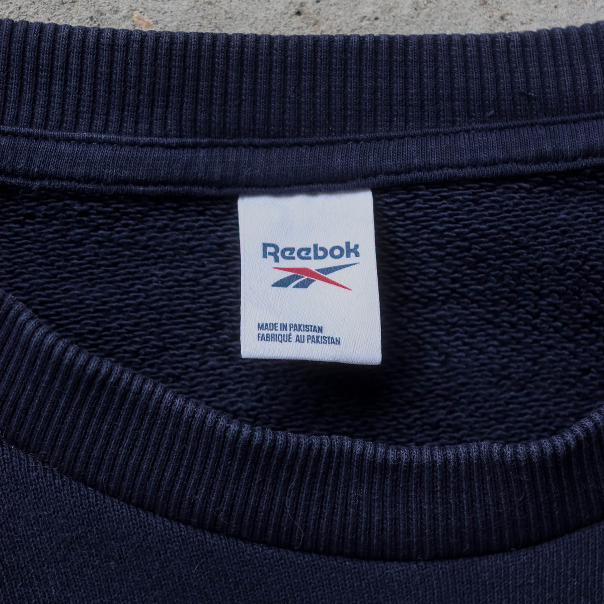 Reebok Big Logo Embroidered Sweatshirt - 2000s (L)