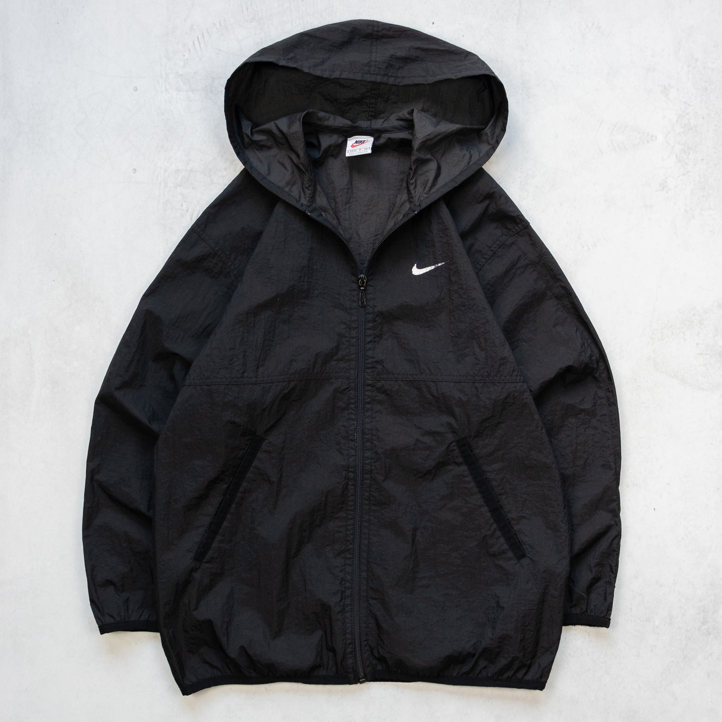 Vintage 90s Nike Spellout 1/4 Zip Pullover Jacket - Women's S